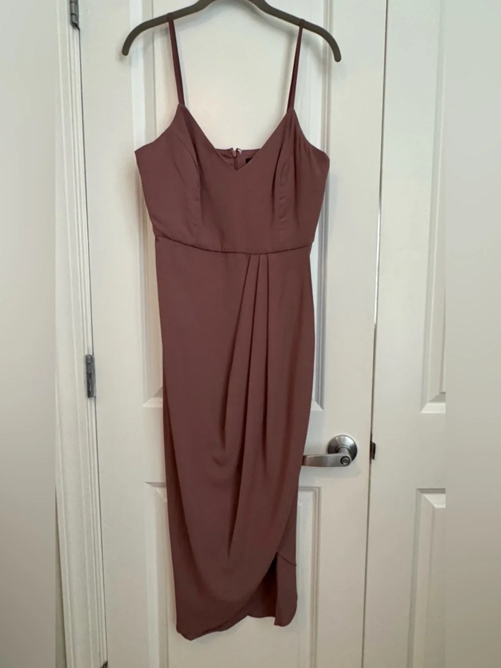 NEW Lulus Pink Purple Midi Dress: Wedding Guest, Prom, formal, graduation, party - Picture 3 of 7
